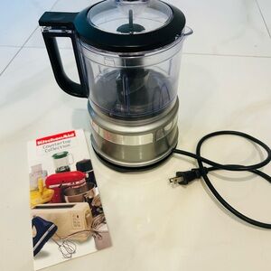 KitchenAid Metallic Gray Food Processor